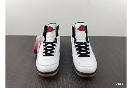 Jordan 2 red white Retro 1102